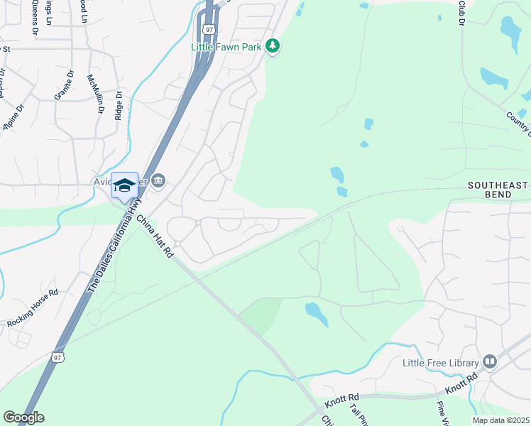 map of restaurants, bars, coffee shops, grocery stores, and more near 20166 Stonegate Drive in Bend