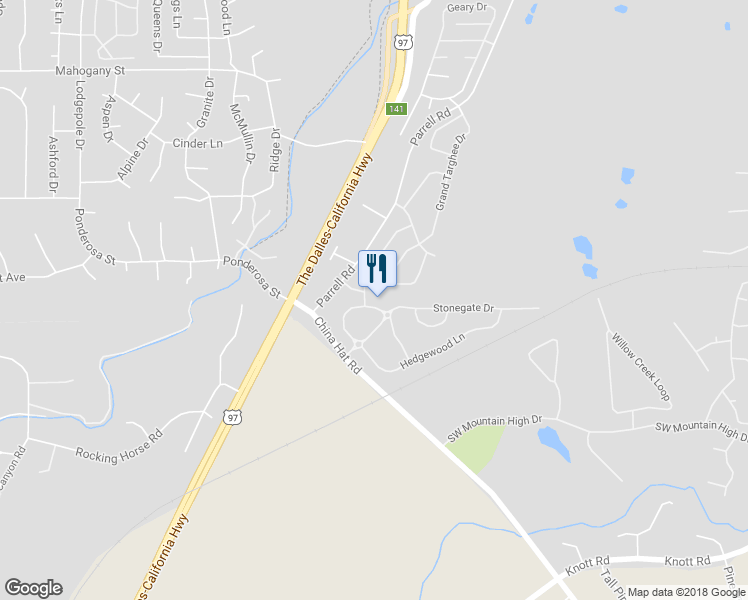 map of restaurants, bars, coffee shops, grocery stores, and more near 60243 Addie Triplett Loop in Bend