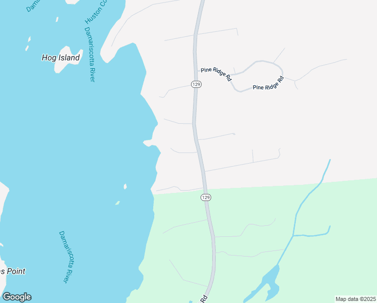 map of restaurants, bars, coffee shops, grocery stores, and more near 353 Bristol Road in Damariscotta