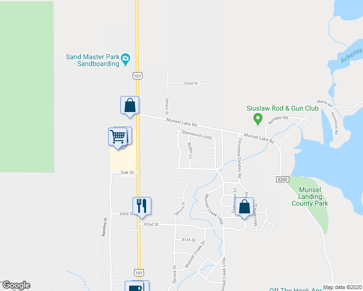 map of restaurants, bars, coffee shops, grocery stores, and more near 456 Sherwood Loop in Florence