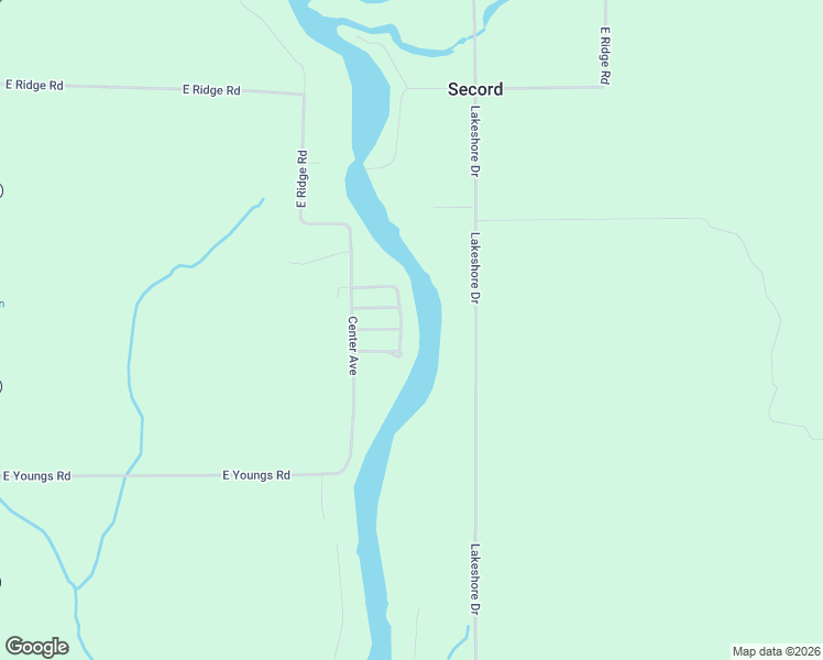map of restaurants, bars, coffee shops, grocery stores, and more near 1360 Recreation Drive in Gladwin