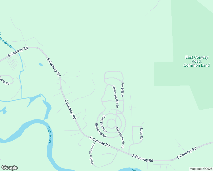 map of restaurants, bars, coffee shops, grocery stores, and more near 93 Eagle Ledge Loop in Conway