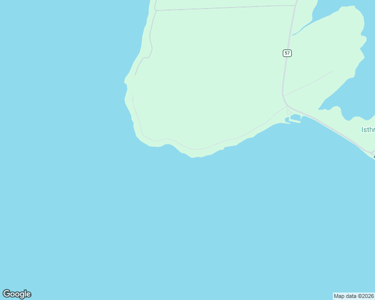 map of restaurants, bars, coffee shops, grocery stores, and more near 3598 Flanders Road in Three Mile Bay