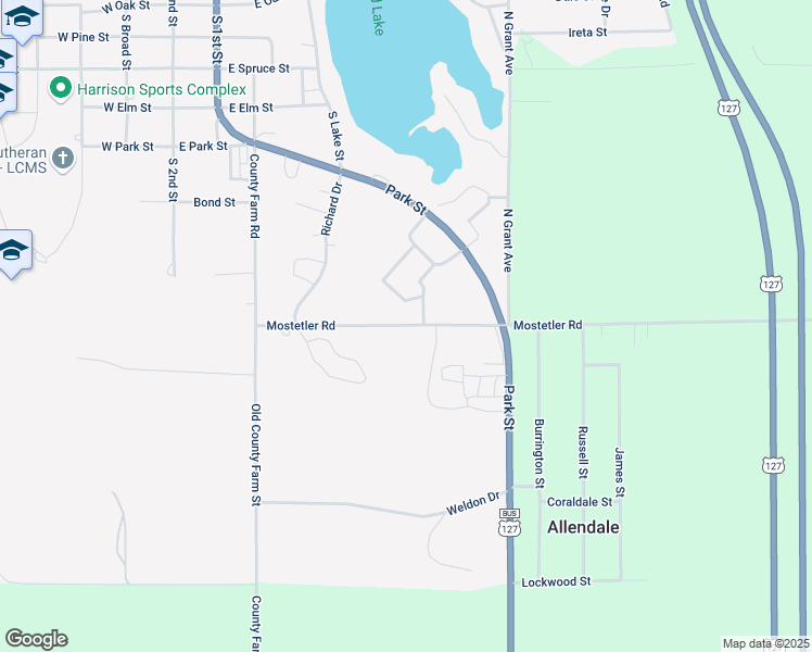 map of restaurants, bars, coffee shops, grocery stores, and more near 1570 North Clare Avenue in Harrison