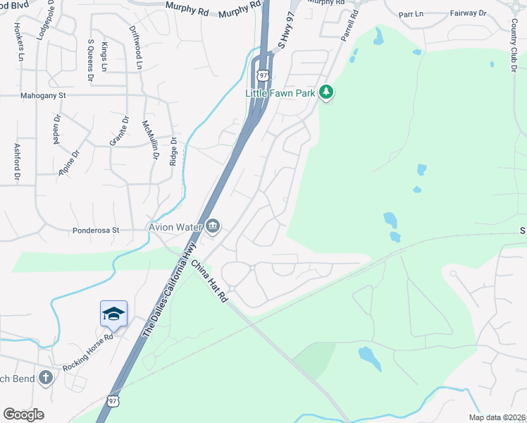 map of restaurants, bars, coffee shops, grocery stores, and more near 20136 Selkirk Mountain Way in Bend