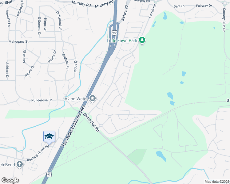 map of restaurants, bars, coffee shops, grocery stores, and more near 20136 Selkirk Mountain Way in Bend
