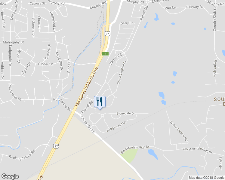 map of restaurants, bars, coffee shops, grocery stores, and more near 20136 Selkirk Mountain Way in Bend