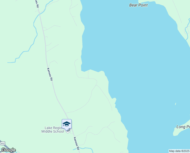 map of restaurants, bars, coffee shops, grocery stores, and more near 103 Ledges Road in Bridgton