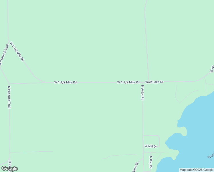 map of restaurants, bars, coffee shops, grocery stores, and more near 3187 West 1 1/2 Mile Road in Baldwin