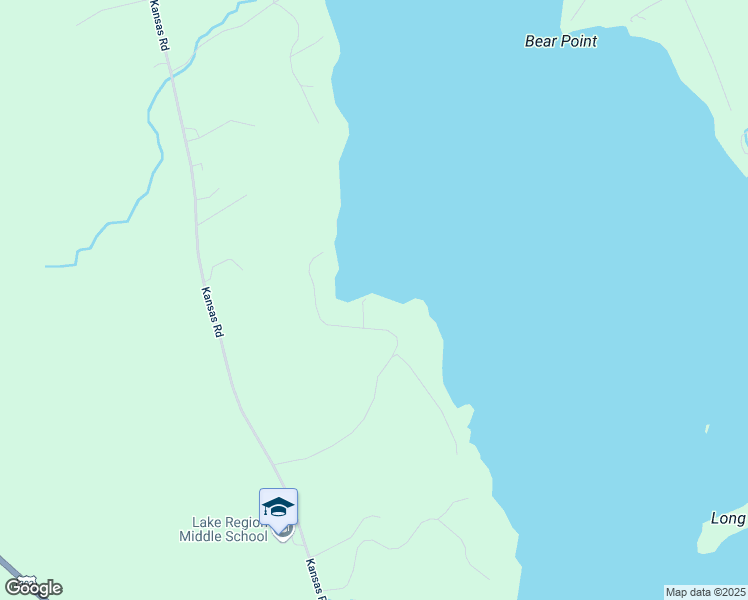 map of restaurants, bars, coffee shops, grocery stores, and more near 103 Ledges Road in Bridgton