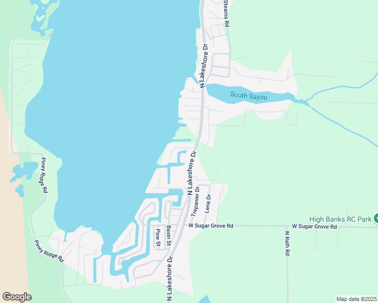 map of restaurants, bars, coffee shops, grocery stores, and more near 7137 Dahlke Road in Ludington