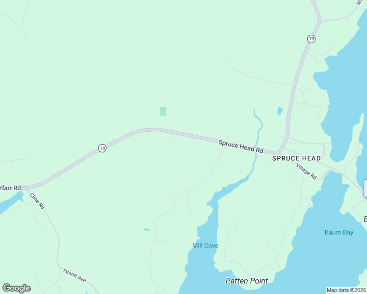 map of restaurants, bars, coffee shops, grocery stores, and more near 785 Spruce Head Road in South Thomaston