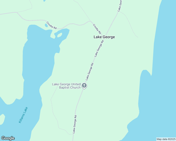 map of restaurants, bars, coffee shops, grocery stores, and more near 2147 Lake George Road in South Ohio