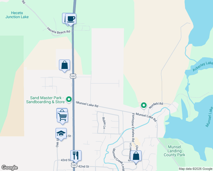 map of restaurants, bars, coffee shops, grocery stores, and more near 2180 52nd Street in Florence
