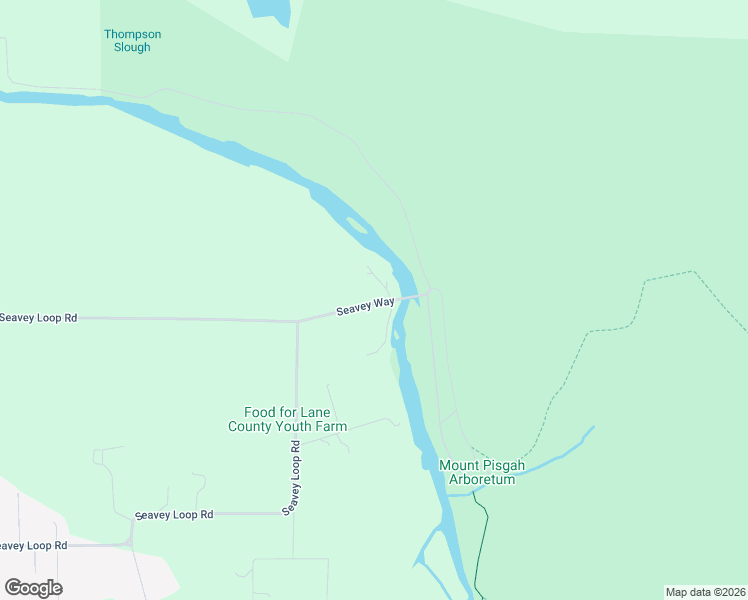 map of restaurants, bars, coffee shops, grocery stores, and more near 34645 Seavey Way in Eugene