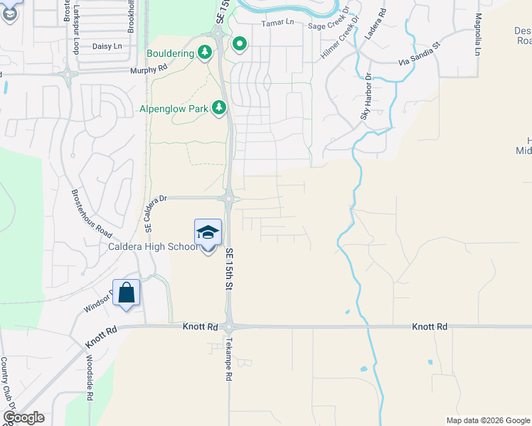 map of restaurants, bars, coffee shops, grocery stores, and more near 20841 SE Humber Lane in Bend