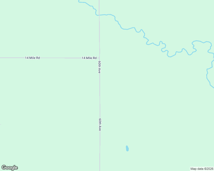 map of restaurants, bars, coffee shops, grocery stores, and more near 13788 60th Avenue in Evart