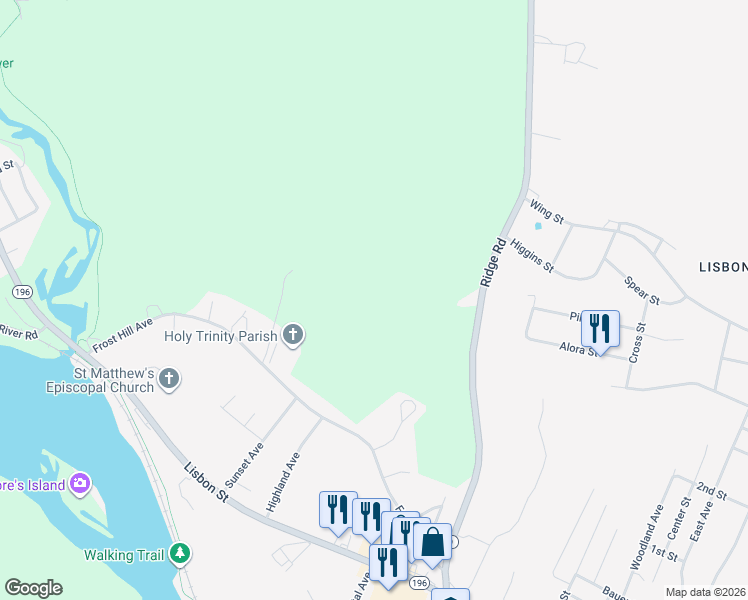 map of restaurants, bars, coffee shops, grocery stores, and more near in Lisbon