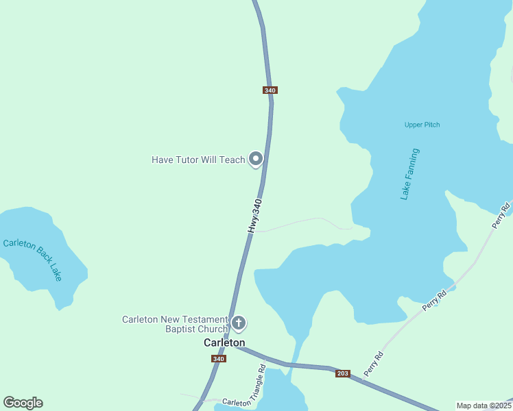 map of restaurants, bars, coffee shops, grocery stores, and more near 4173 Nova Scotia 340 in Carleton