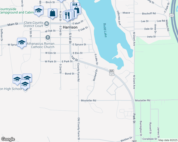 map of restaurants, bars, coffee shops, grocery stores, and more near 700 Richard Drive in Harrison