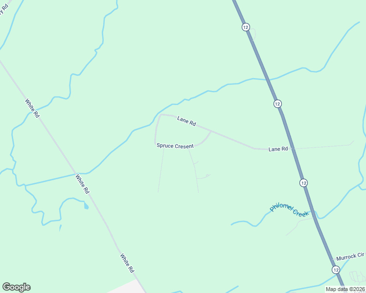 map of restaurants, bars, coffee shops, grocery stores, and more near Spruce Cresent in Jefferson County