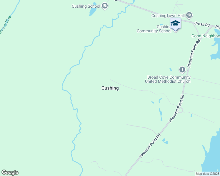map of restaurants, bars, coffee shops, grocery stores, and more near in Cushing
