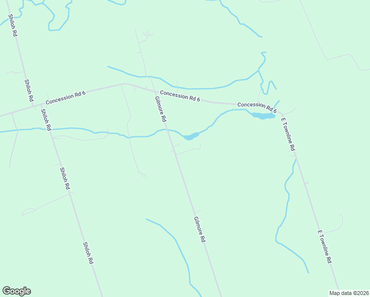 map of restaurants, bars, coffee shops, grocery stores, and more near 5659 Gilmore Road in Clarington