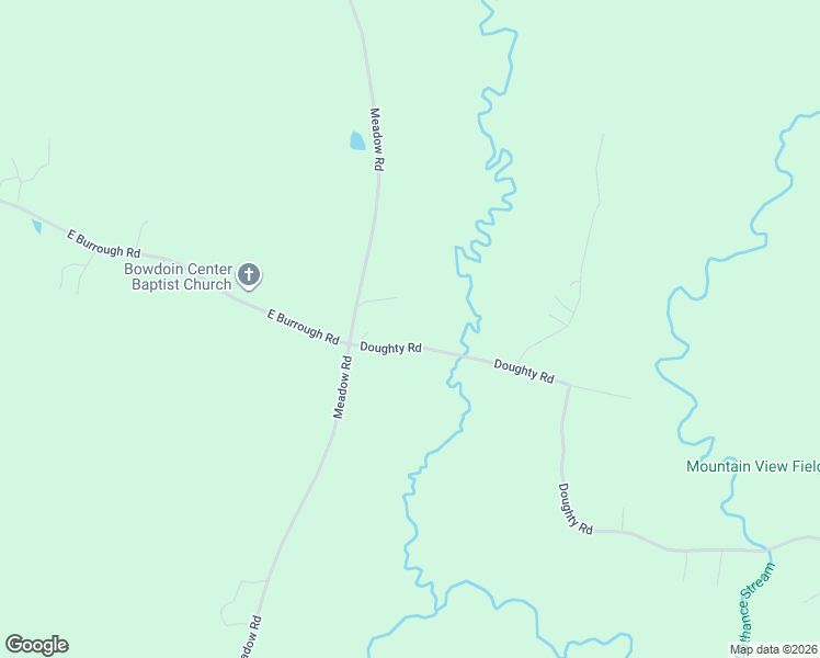 map of restaurants, bars, coffee shops, grocery stores, and more near 8 Doughty Road in Bowdoin