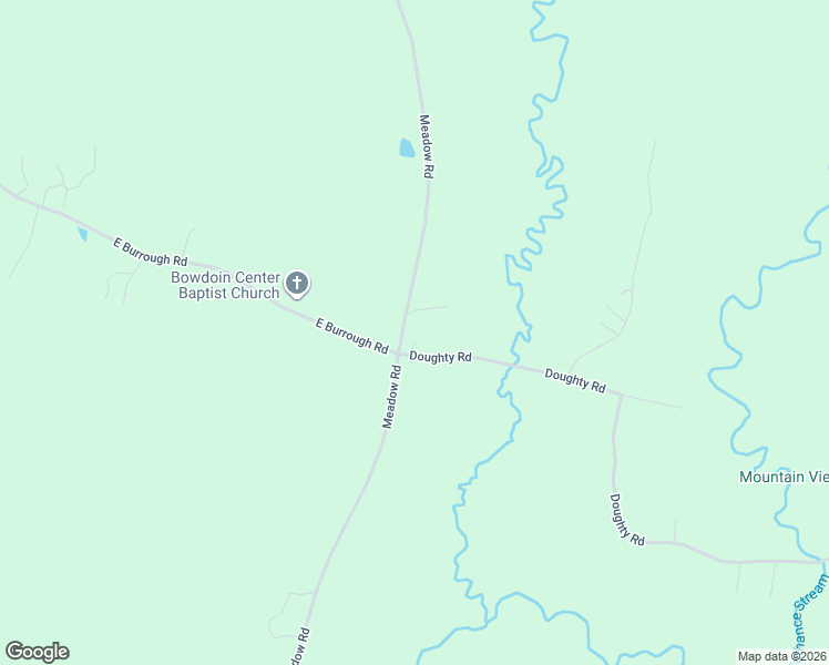 map of restaurants, bars, coffee shops, grocery stores, and more near 8 Doughty Road in Bowdoin