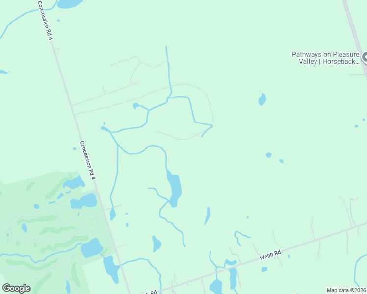 map of restaurants, bars, coffee shops, grocery stores, and more near 2550 Concession Road 4 in Goodwood