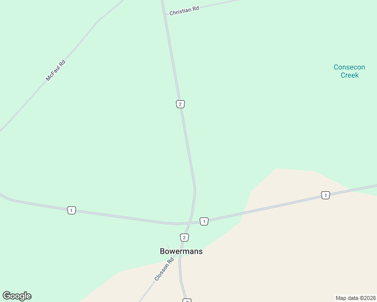 map of restaurants, bars, coffee shops, grocery stores, and more near Prince Edward County Road 2 in Prince Edward