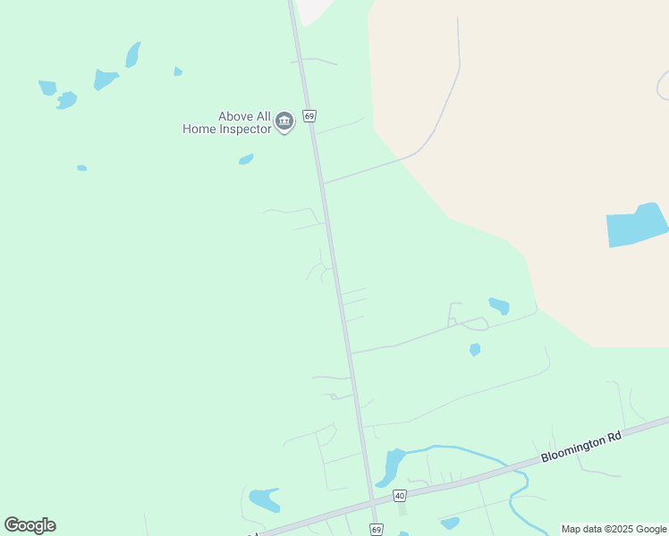 map of restaurants, bars, coffee shops, grocery stores, and more near Ninth Line in Whitchurch-Stouffville