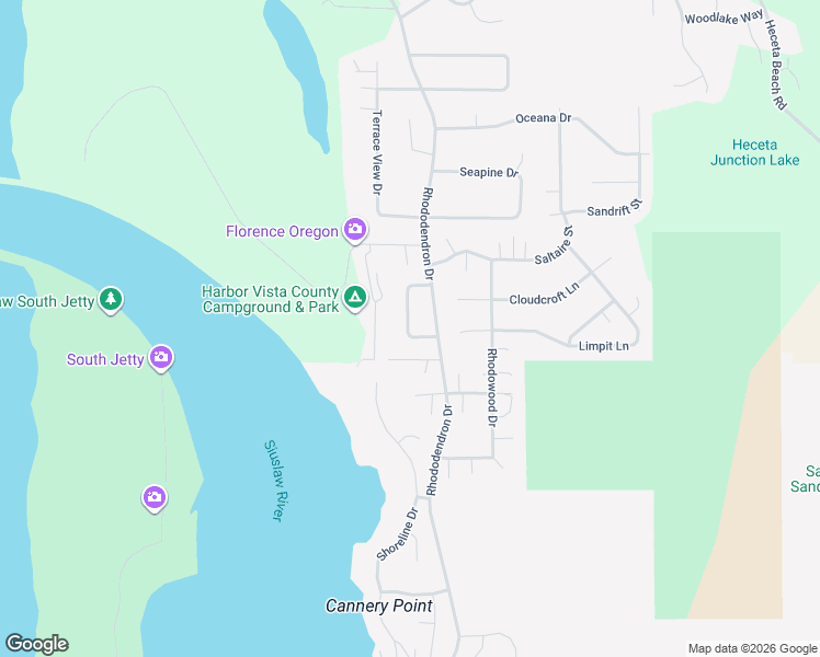 map of restaurants, bars, coffee shops, grocery stores, and more near 87631 Parkside Drive in Florence