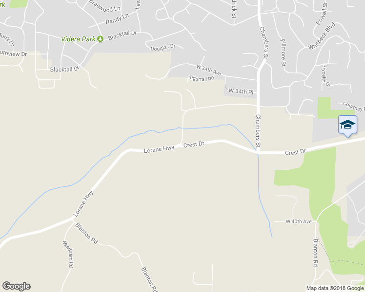 map of restaurants, bars, coffee shops, grocery stores, and more near 2809 Crest Drive in Eugene