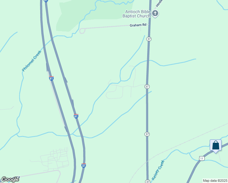 map of restaurants, bars, coffee shops, grocery stores, and more near Ash Street in Watertown