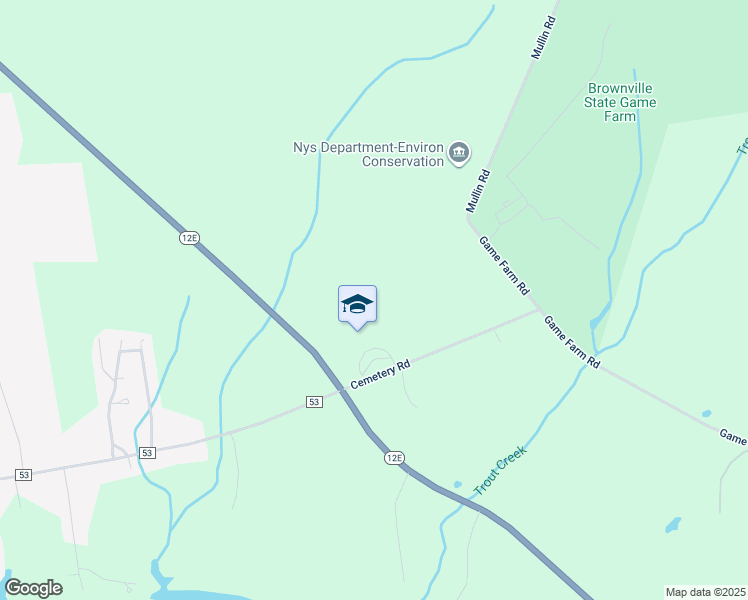 map of restaurants, bars, coffee shops, grocery stores, and more near 17643 Cemetery Road in Dexter