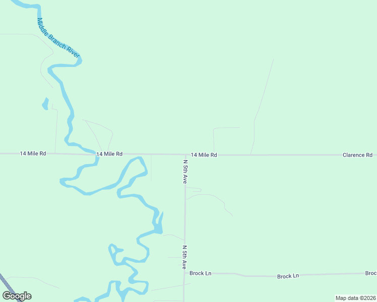 map of restaurants, bars, coffee shops, grocery stores, and more near 492 14 Mile Road in Marion