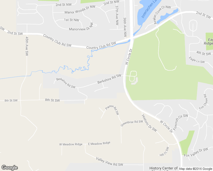 map of restaurants, bars, coffee shops, grocery stores, and more near 3783 Patio Lane Southwest in Rochester