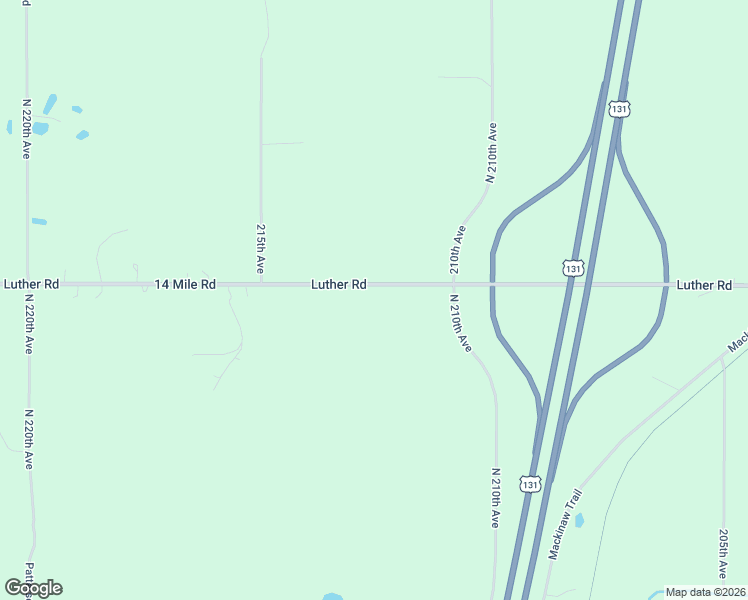 map of restaurants, bars, coffee shops, grocery stores, and more near 21401 14 Mile Road in Le Roy