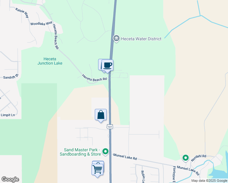 map of restaurants, bars, coffee shops, grocery stores, and more near 87669 U.S. 101 in Florence