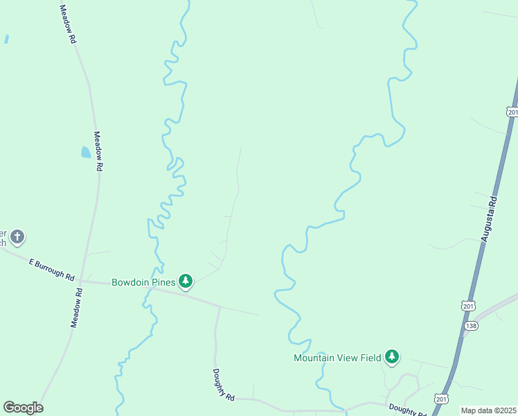 map of restaurants, bars, coffee shops, grocery stores, and more near 19-27 Bowdoin Pines Road in Bowdoin