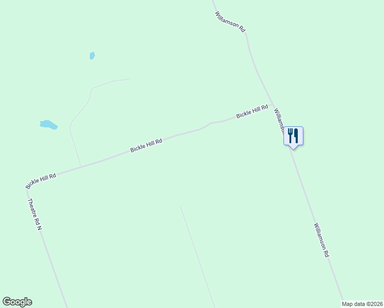 map of restaurants, bars, coffee shops, grocery stores, and more near 7823 Bickle Hill Road in Cobourg