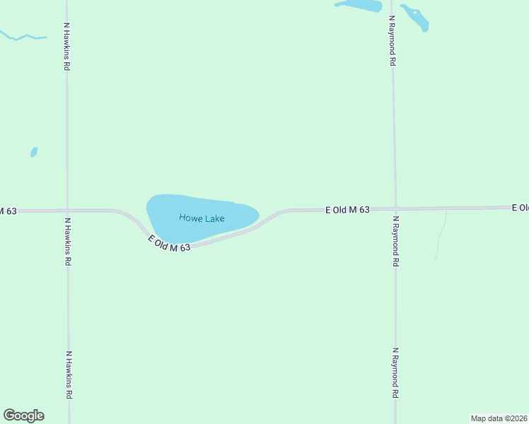 map of restaurants, bars, coffee shops, grocery stores, and more near 10704 East Old M 63 in Luther