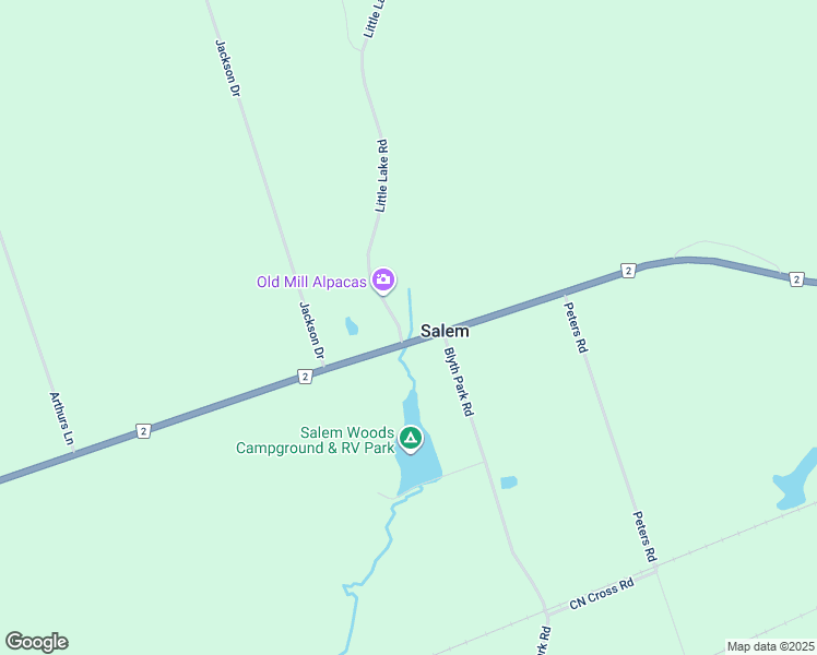 map of restaurants, bars, coffee shops, grocery stores, and more near 13549 Little Lake Road in Northumberland County
