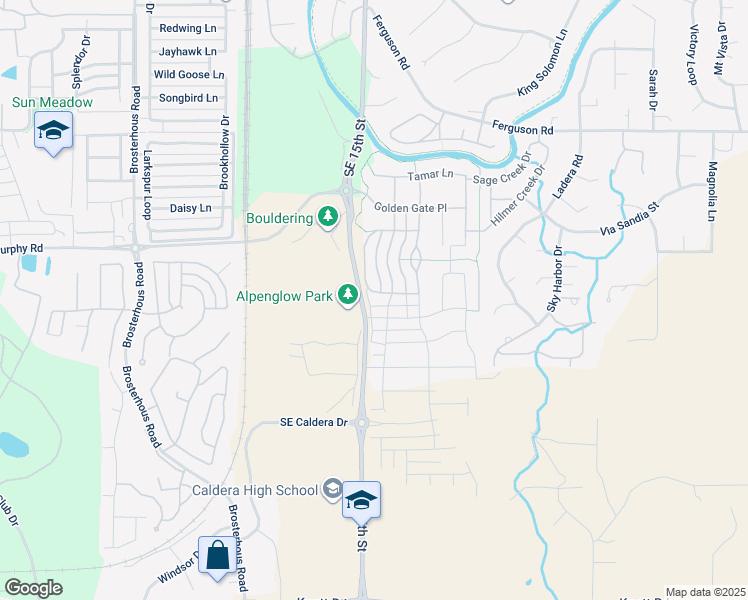 map of restaurants, bars, coffee shops, grocery stores, and more near 20909 Sotra Loop in Bend