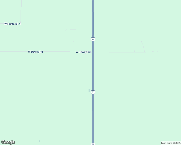 map of restaurants, bars, coffee shops, grocery stores, and more near 3460 U.S. 31 in Scottville