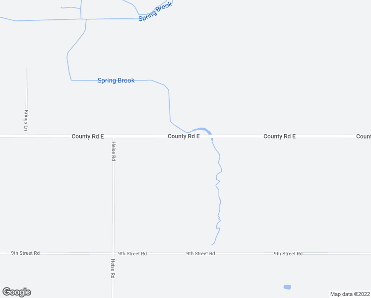 map of restaurants, bars, coffee shops, grocery stores, and more near 5987 County Road East in Omro