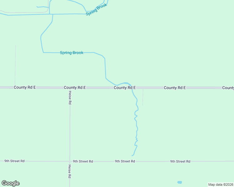 map of restaurants, bars, coffee shops, grocery stores, and more near 5987 County Road East in Omro