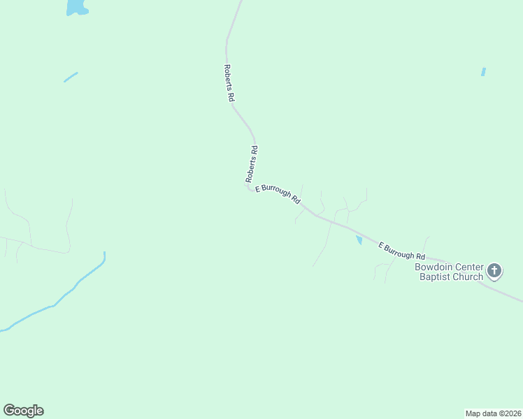 map of restaurants, bars, coffee shops, grocery stores, and more near 799 East Burrough Road in Bowdoin