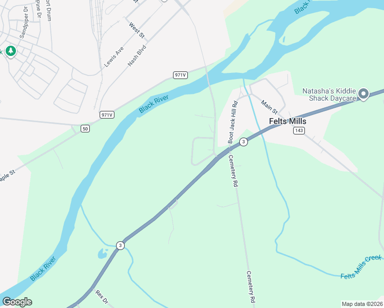 map of restaurants, bars, coffee shops, grocery stores, and more near 30188 Burnash Avenue in Felts Mills